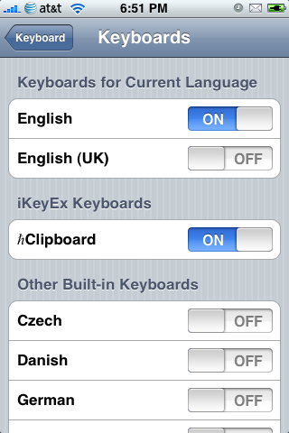 hClipboard_enable Enabling hClipboard from the International Keyboards Menu